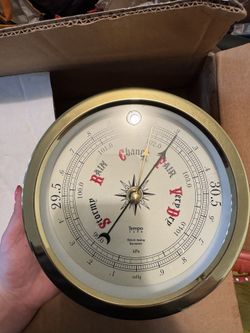 Vintage German Barometer Brand New