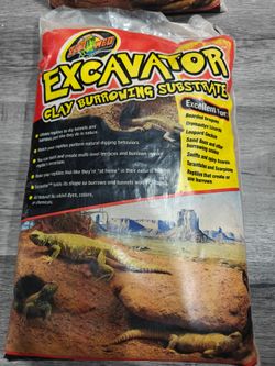 Reptile/Invert Burrowing Excavator Clay