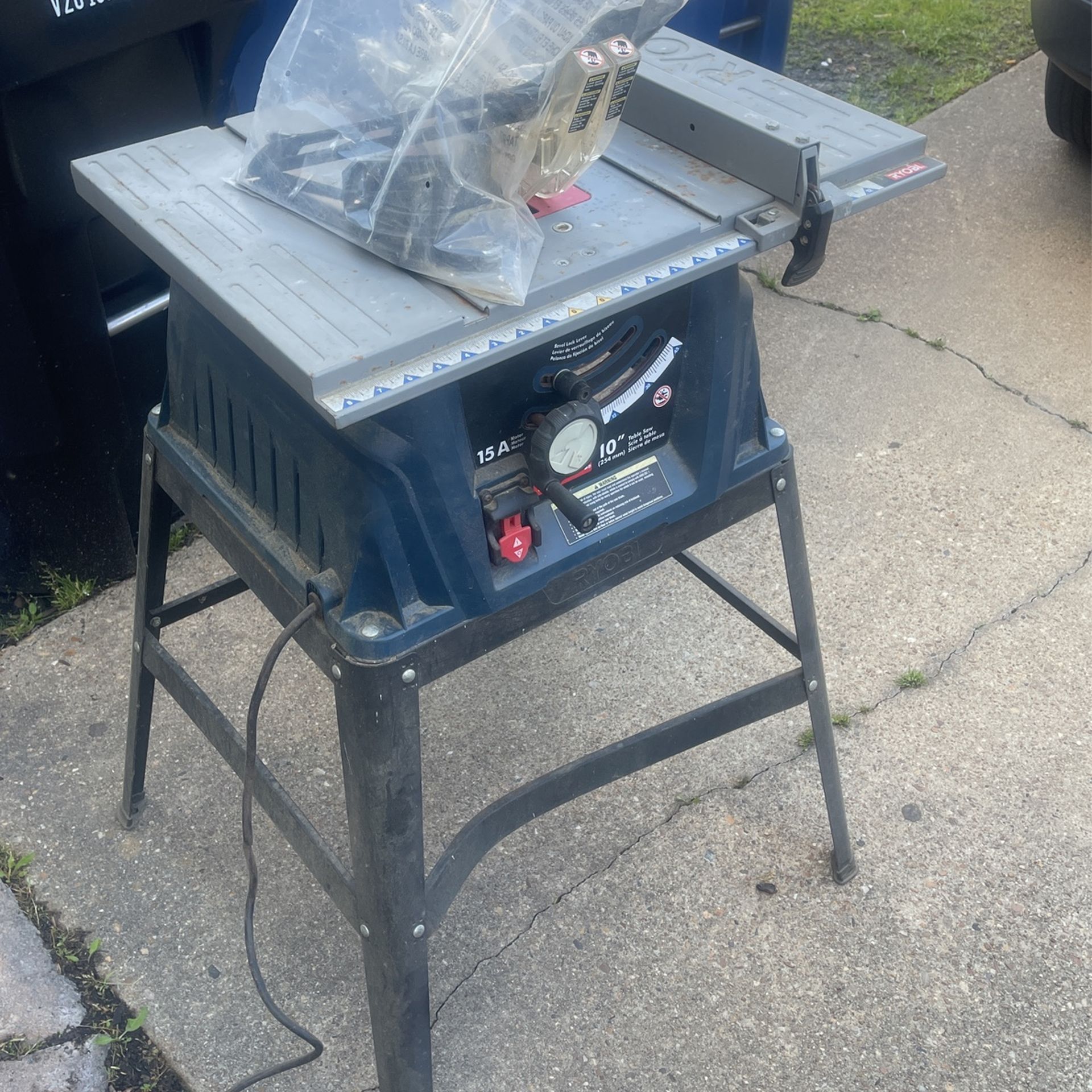 Ryobi RTS10 Table saw for Sale in Virginia Beach, VA OfferUp