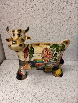 Anatoly Turov ceramic cow Limited numbered edition 11/300