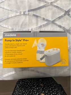 Medela Pump in Style Pro+ Electric Breast Pump, Hospital Grade,Rechargeable Hospital Performance, Bottles & Flanges, Enhanced Comfort, BPA-Free, Recha