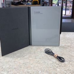 reMarkable 2 Model RM110 10.3” Paper Tablet With Marker Plus And Polymer Weave Book Folio 
