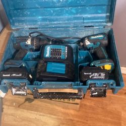 Drills Makita 18v  Brushless 