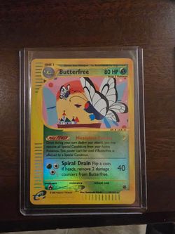 Butterfree Expedition Base Reverse Holo 2002