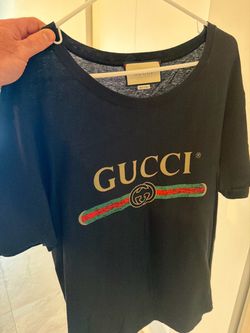 Gucci Logo T Shirt (Authentic with receipt)