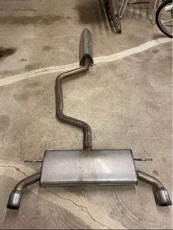 Stock MK7.5 GTI Exhaust 