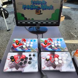 New Split Pandora Box Arcade System With 9800 Preloaded Games 