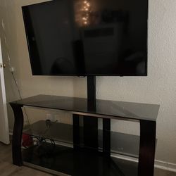 50in Samsung TV/Glass Table Stand