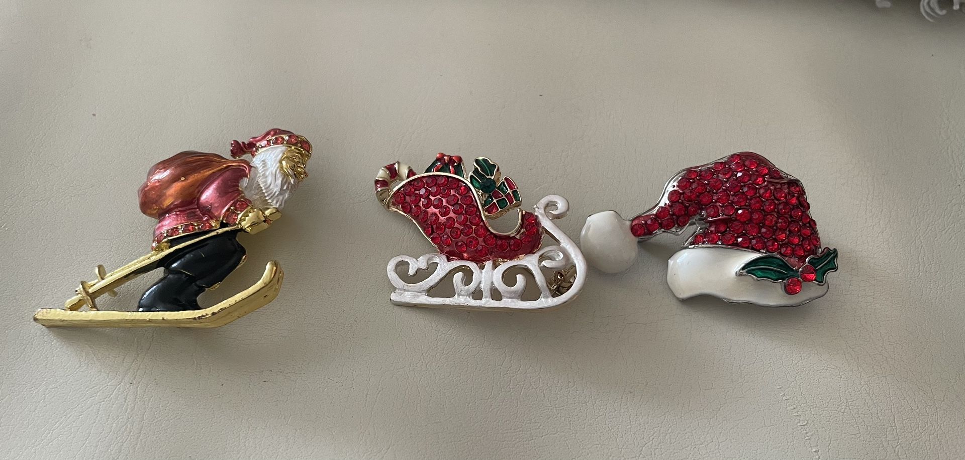 Christmas Brooches