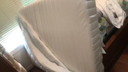 IKEA mattress boxspring slept on a few times brand new