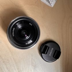 Sony Lens E Mount 2.8 