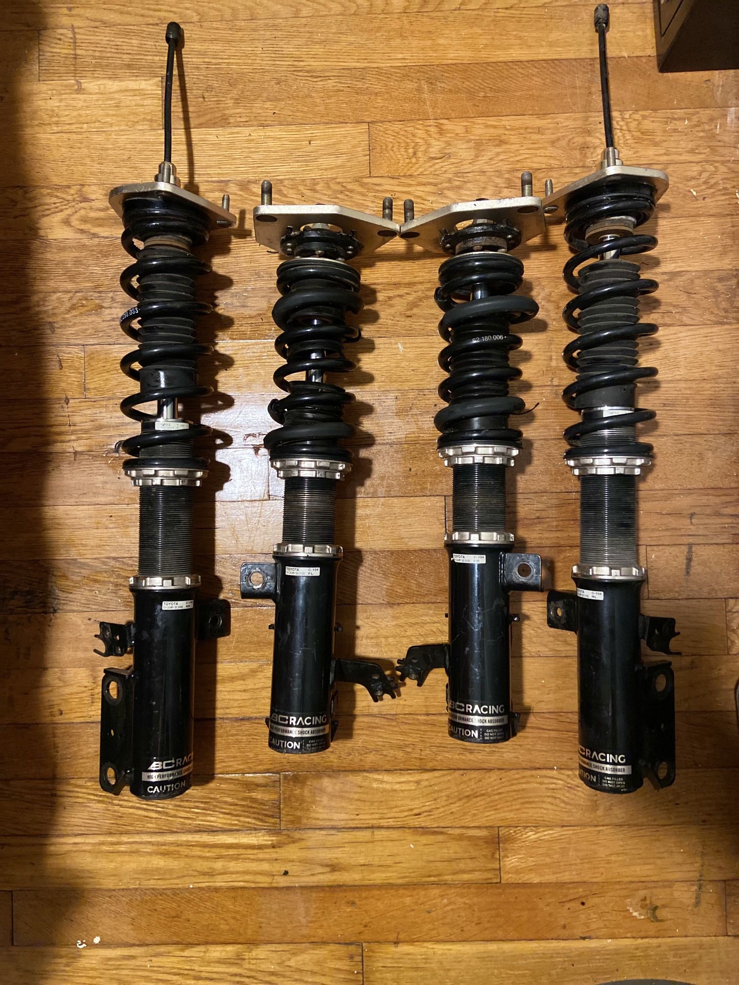 BC Racing Coilovers Toyota Camry SE (2012-2017)