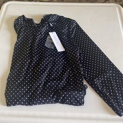 Size M new polka dot body suit 15$ OBO