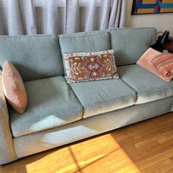 Living Spaces Sofa Bed in Excellent Condition 