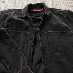 Supreme black corduroy jacket Medium