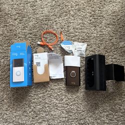 Ring Camera With Door Bracket 