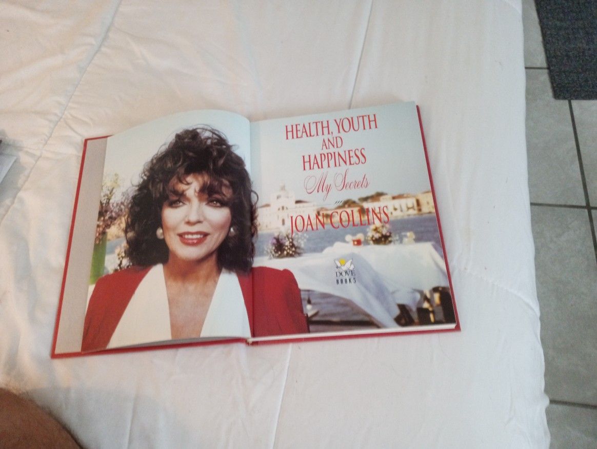 Joan Collins My Secrets By Dove Brooks Health Use And Happiness