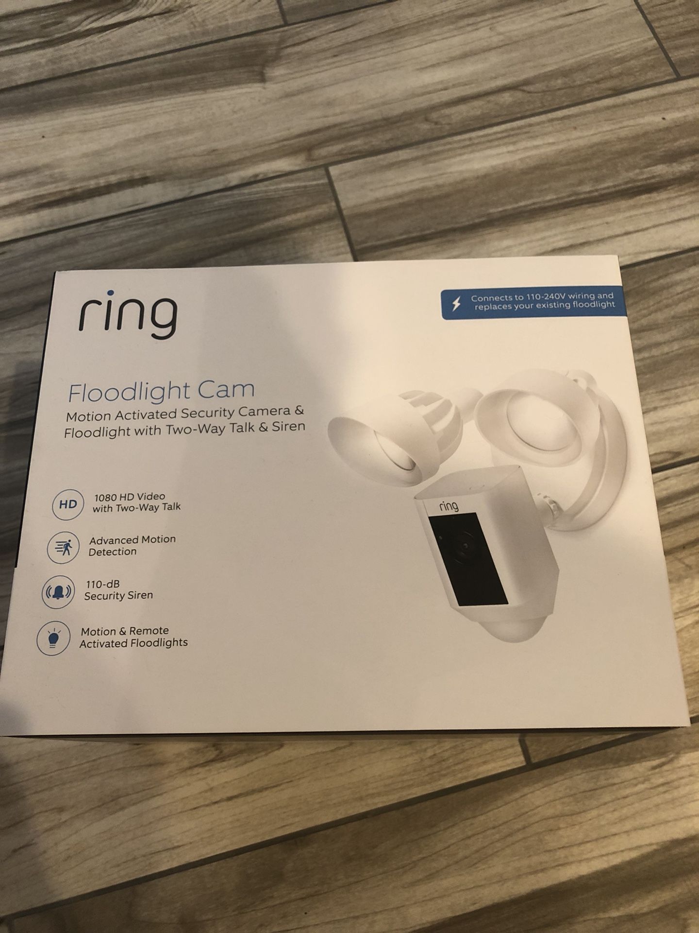 Ring Floodlight Cam Brand New