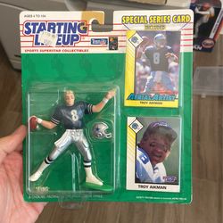 Troy Aikman Dallas Cowboys Starting lineup 