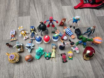 Random toys used mcdonalds good2grow and more