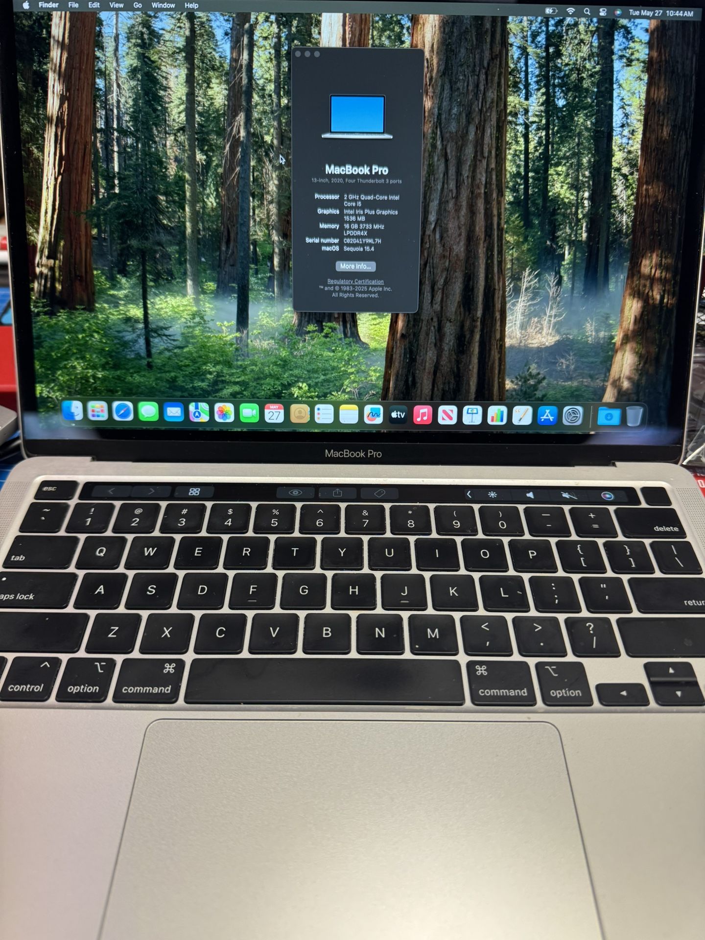 MacBook Pro 13 Inch 2016 1TB storage 16gb Of Ram
