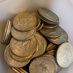 JFK Silver 40% Half Dollars