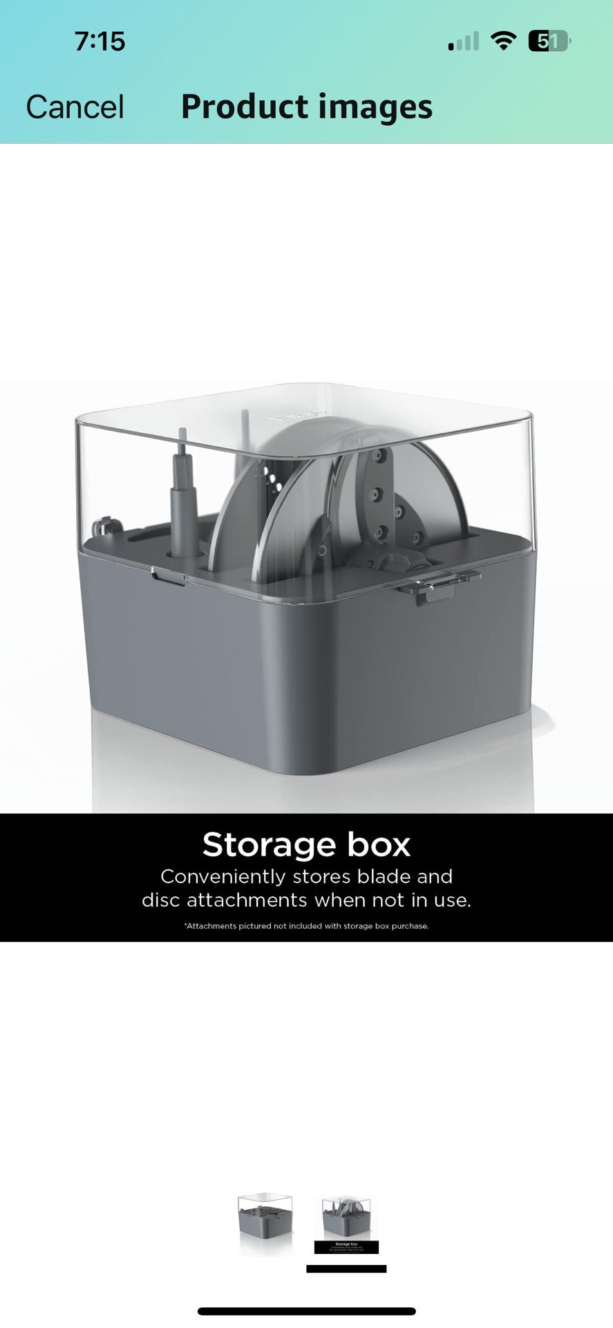 Ninja Professional XL Food Processor Storage Box New