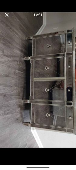 Mirror hutch/ wall table