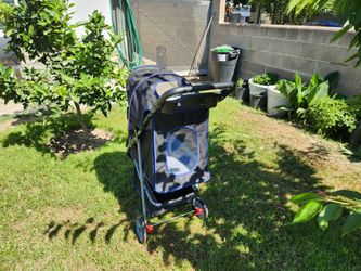 DOG stroller color black