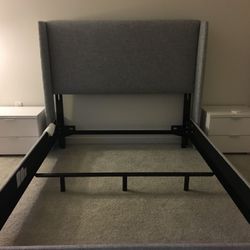 Bedroom Set (Bed frame, Dressers, Nightstand)