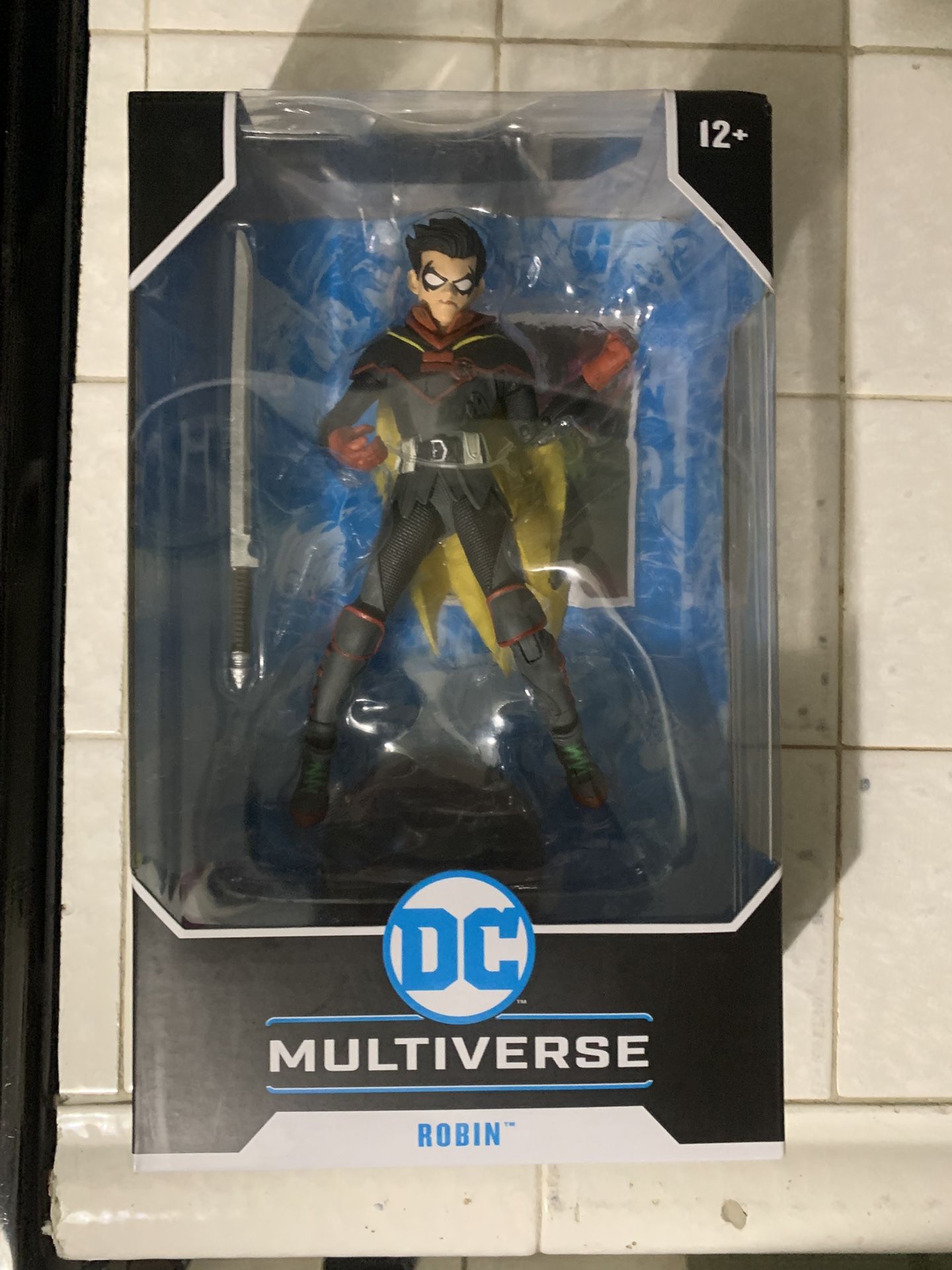 DC Multiverse Infinite Frontier ROBIN UNMASKED Gold Label McFarlane Toys 7” Inch
