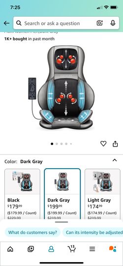 Comfier Massage Seat Cushion