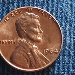 1964 No Mint Penny W L On Rim...Great Condition 