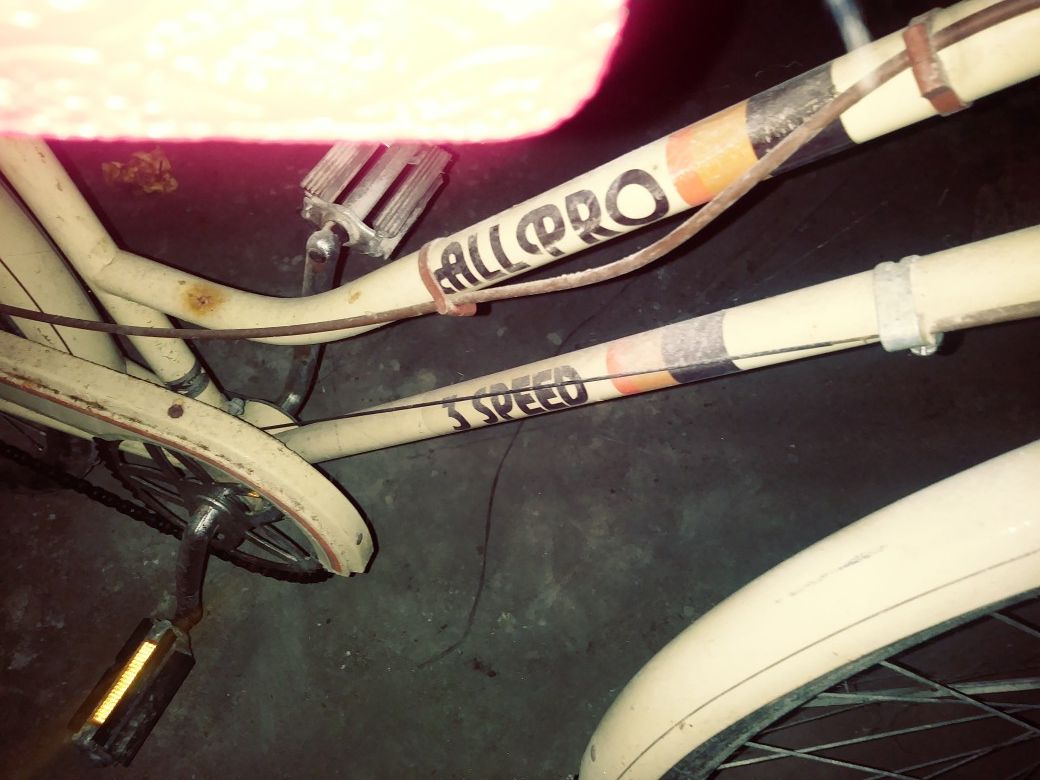 Vintage all pro 3 speed cheap bike