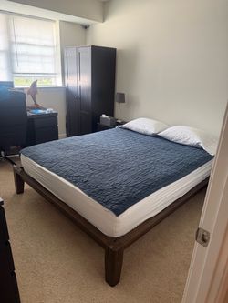 Thuma Classic Queen Bed Frame – Espresso – Only 7 Weeks Old