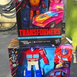Transformers OPTIMUS PRIME AND HOTROD STUDIO SERIES