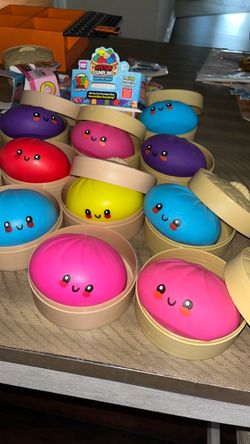 RMS mystery dumpling open box squishy toy
