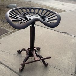 Vintage Industrial Tractor Seat Stool