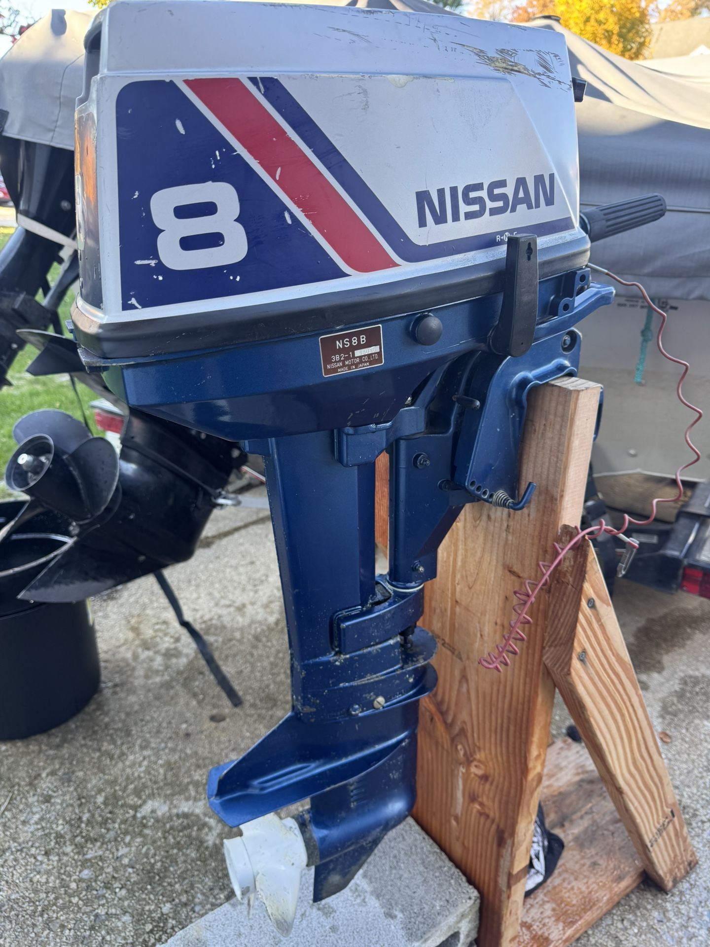 8hp Nissan Boat Outboard Motor