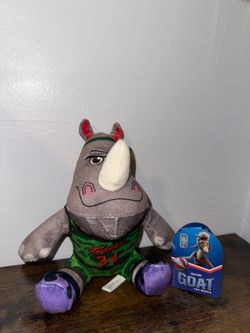 GOAT Archie Everhart #34 Rhino Plush, Tags, Small 6-14 in (2023) RARE