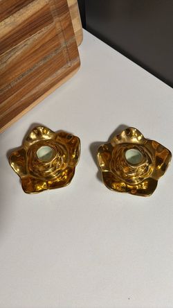 Weeping flour, candleholder set