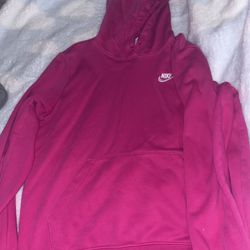 Pink Nike hoodie!