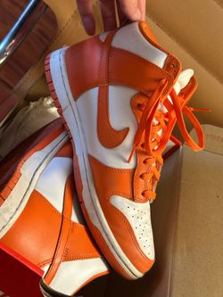 Nike Dunk Orange/White Size US 9