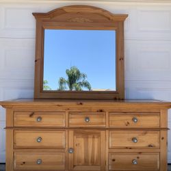 Dresser And Mirror