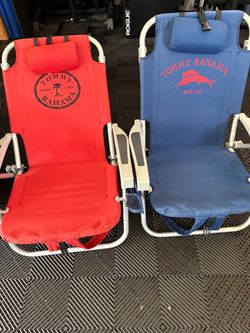Tommy Bahama Folding Beach Chairs Set of 2