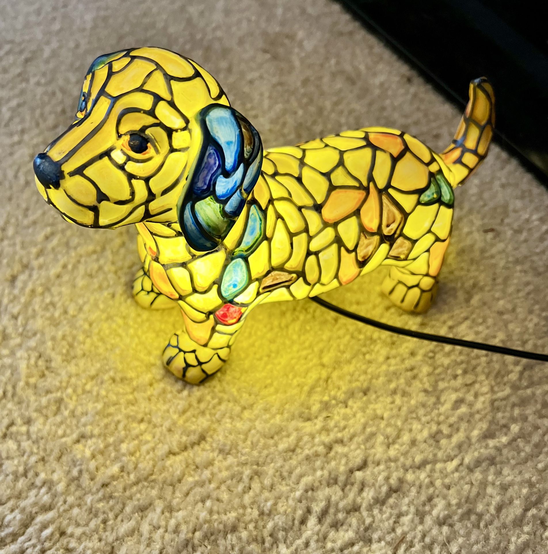 Dachshund Lamp