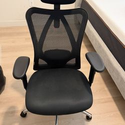 SIHOO Ergonomic Mesh Office Chair w/ Headrest & Lumbar Support