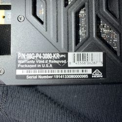 EVGA GeForce RTX 2080 Excellent Condition 