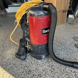 $250Sanitary janitorial backpack vacuum all the attachments are brand new