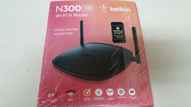 Belkin WiFi N Router - N300 XR
